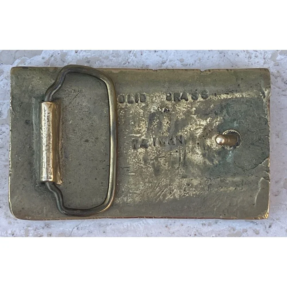 Belt Buckle Solid Brass 